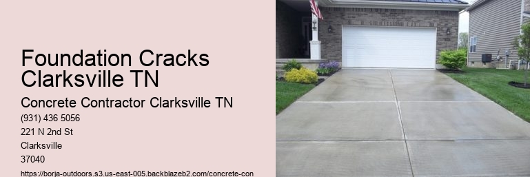 Foundation Cracks Clarksville TN